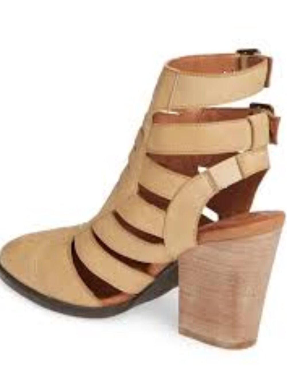 Free People strappy booties